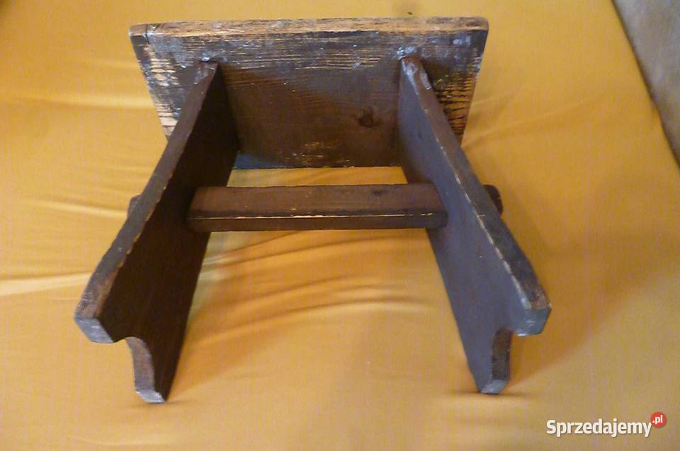 TABORET WIEJSKI DREWNIANY STARY sprzedam