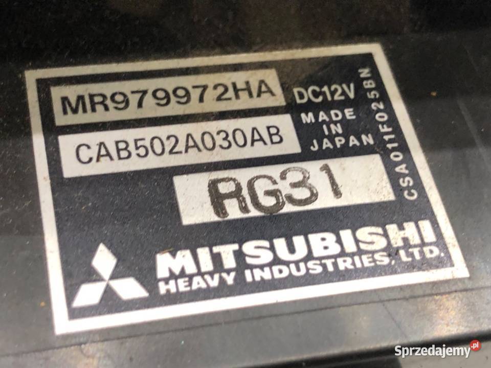 PANEL STEROWANIA NAWIEWU MITSUBISHI OUTLANDER I sprzedam