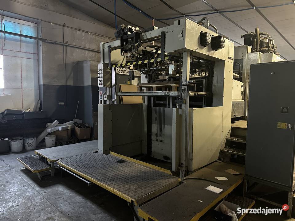 Maszyna sztancująca BOBST SP 130E Kraków