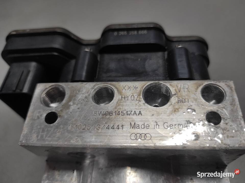 Pompa ABS pod radary A4 B9 A5 8W0907379M Krosno sprzedam