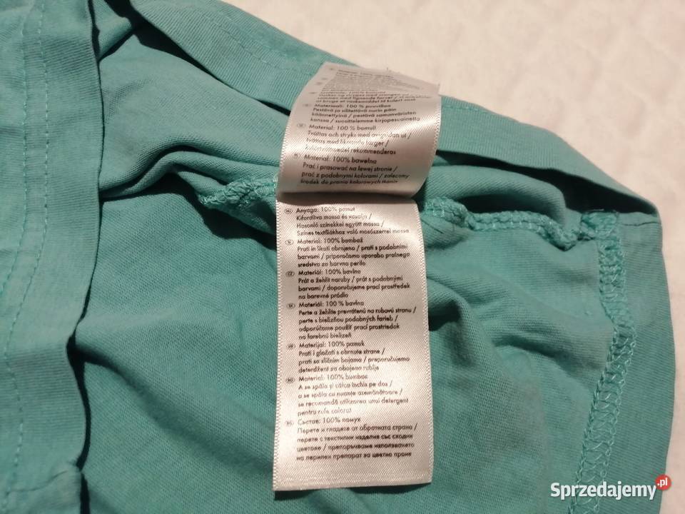 Koszulka długi rękaw Lupilu 98104 Turkusowa Rozmiar 98 śląskie Czeladź
