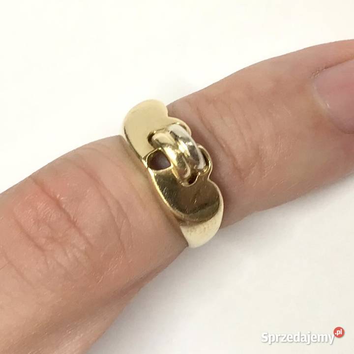 Złoty PIERŚCIONEK 14K ORYGINALNY wzór r9 Warszawa