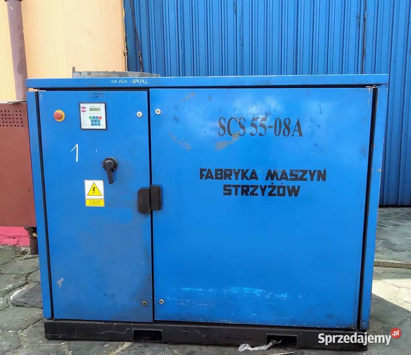 Kompresor SCS 55 08A 94 m3min 8 Bar Wschowa