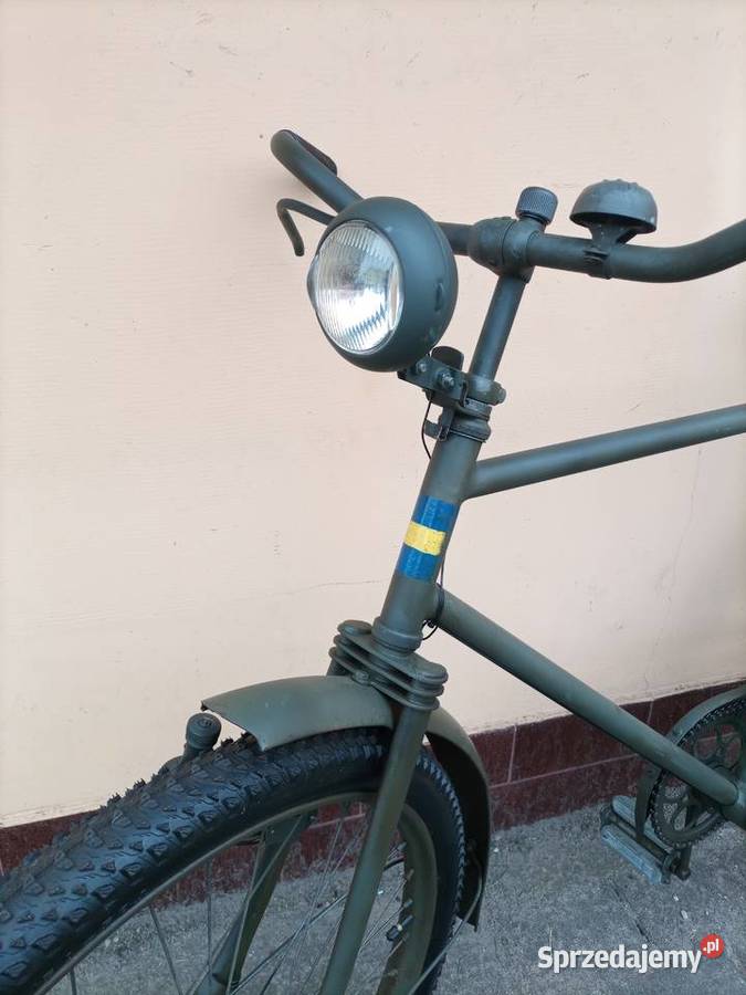 Zabytkowy Szwedzki Rower Wojskowy Monark Konin