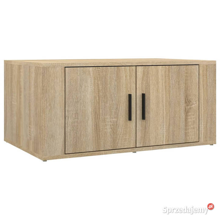 Stolik kawowy dąb sonoma 80x50x36 materiał Warszawa