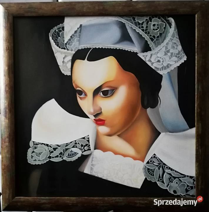 Kopia obrazu Tamary ŁempickiejBretońska Warszawa