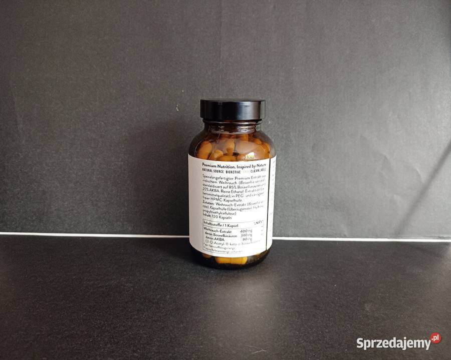 Kadzidłowiec 120 kapsułek Boswellia Serrata 85 Pozostałe Suplementy diety