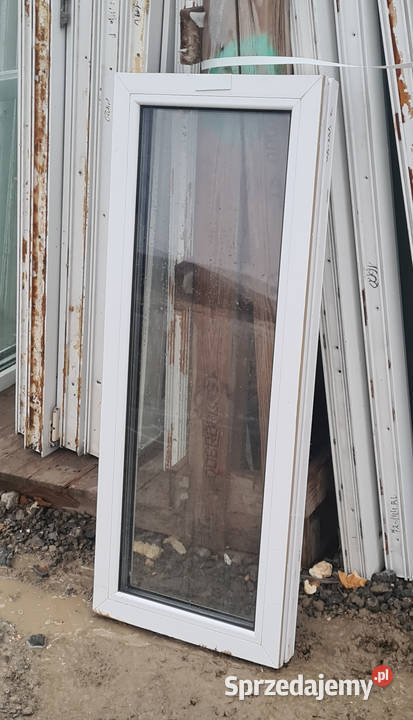 OKNA KacprzaK Witryna 41x111 FIX Używany PCV Siedlce