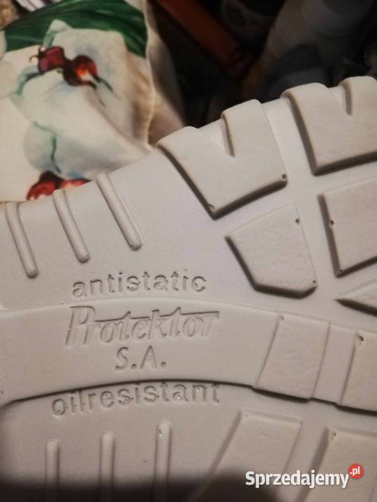 Buty robocze białe z metalowym podnoskiem Pozostałe Ostrołęka sprzedam