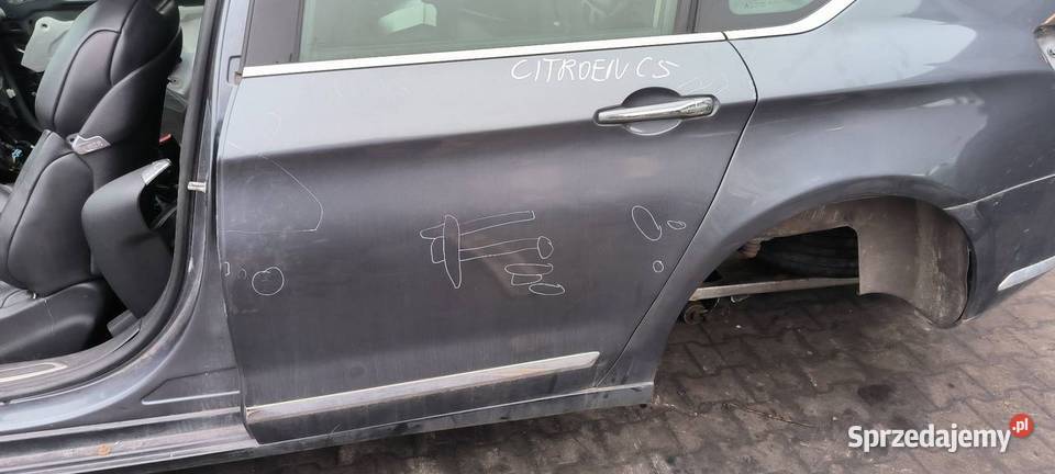 DRZWI LEWE TYŁ CITROEN C5 Lipno