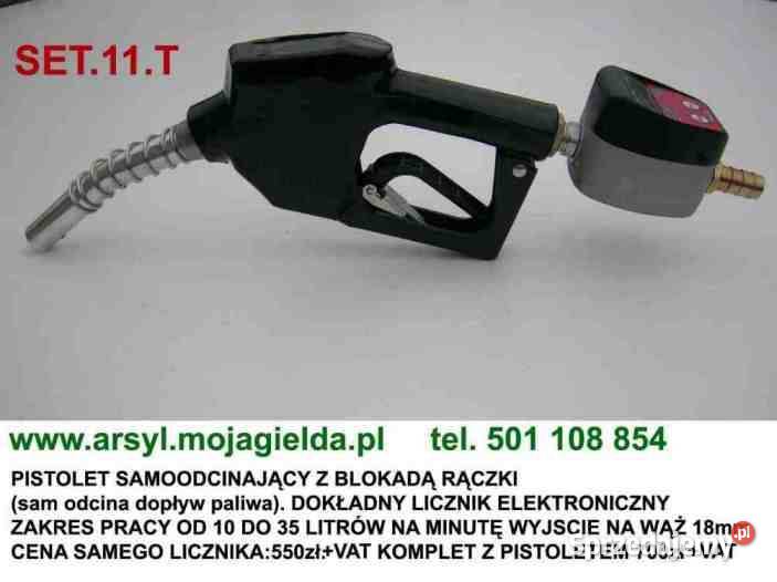 Pistolet odbijający do Paliwa ON z licznikiem Pruszków