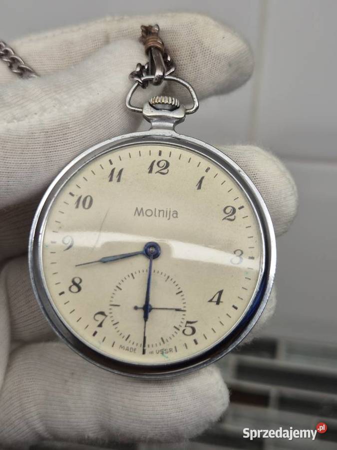 Zegarek kieszonkowy Molnija ZSRR śląskie