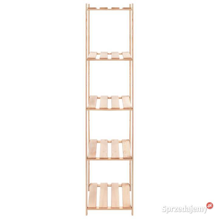 vidaXL Regał z 5 półkami 80x38x170 lita sosna Warszawa