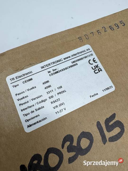 TR Electronic CE58M CE58M24SSSCV00009 Rotary Warszawa sprzedam