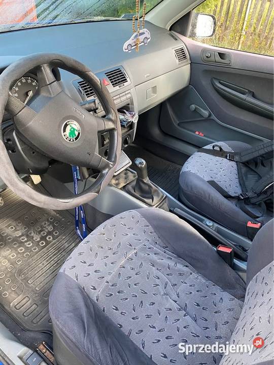 Skoda Fabia 14 MPI plus GAZ 118444km Łapy sprzedam