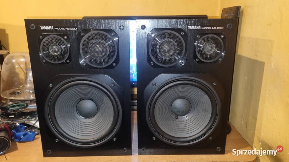 Legendarne monitory Yamaha NS20 M 2x160W 91dB Warta