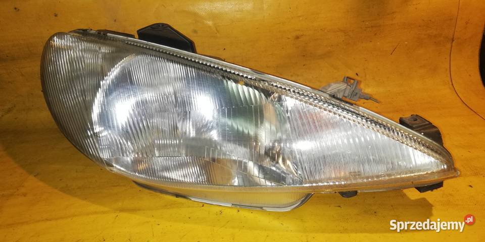 lampa przód prawa 9640559480 Peugeot 206 r9901 Piotrków Trybunalski