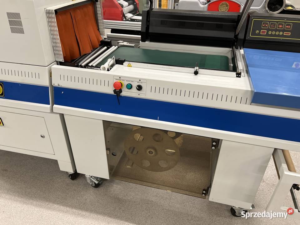 Zgrzewarka kątowa z tunelem obkurczającym Produkcja Radom