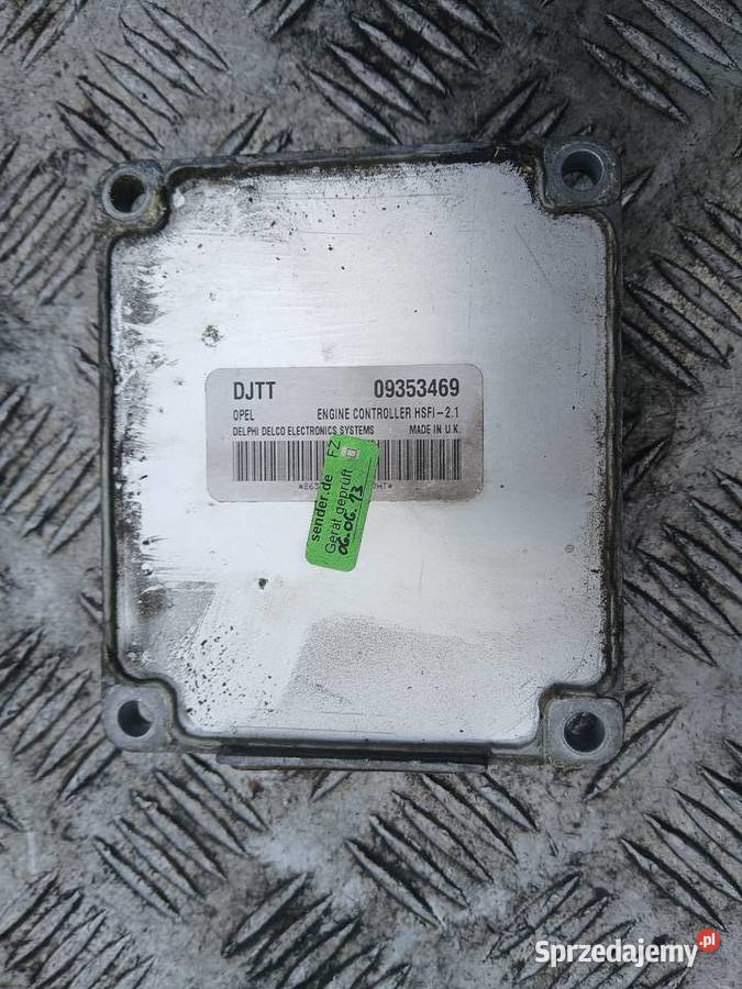 Komputer sterownik silnika 09353469 Opel Corsa C małopolskie Radłów
