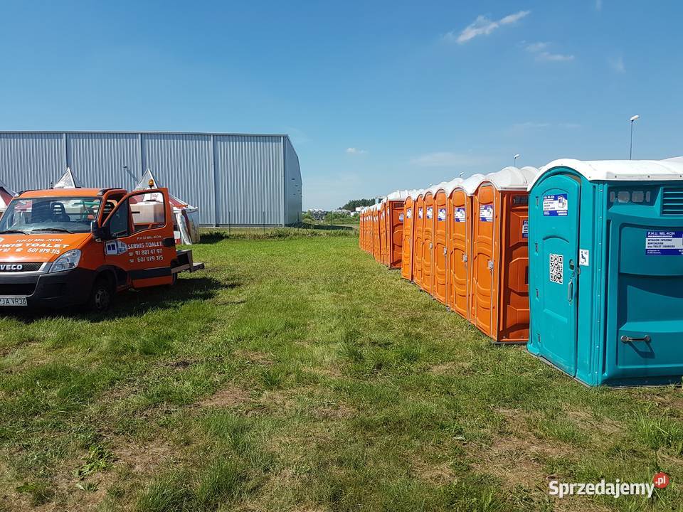 Wynajem toalet przenośnych kontenerówPHU MILKON Stargard