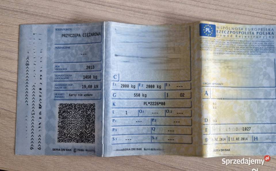 przyczepa pod koparkę ładowarkę małopolskie Tarnów