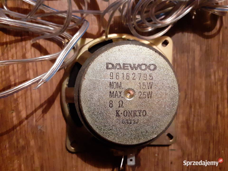 Głosnik do samochodów daewoo osobowe Piaseczno