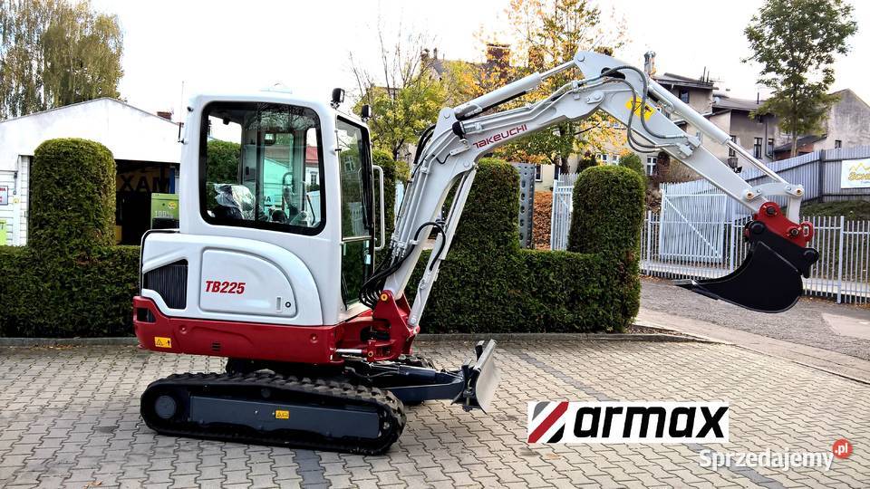 Minikoparka Takeuchi TB225 V3 25 tony agregat Katowice