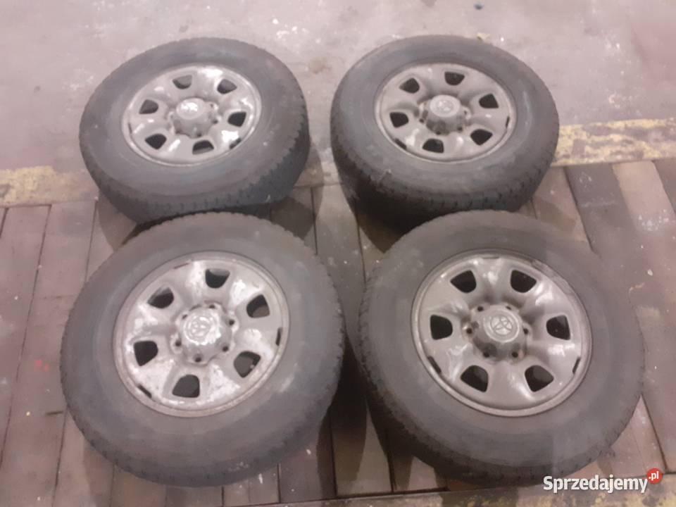 Koła stalowe Toyota Hilux 6x1397 205R16C Samochodowe Motoryzacja Szczecin