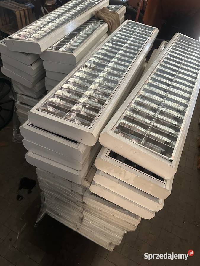 Lampa sufitowa 2 x t8 LED 150 sprawna dużo Ozimek