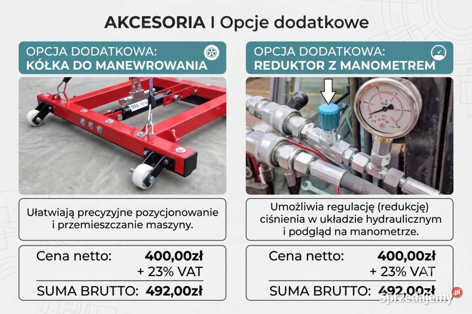 Chwytak układarka do kostki brukowej do koparki Pozostałe Słupsk