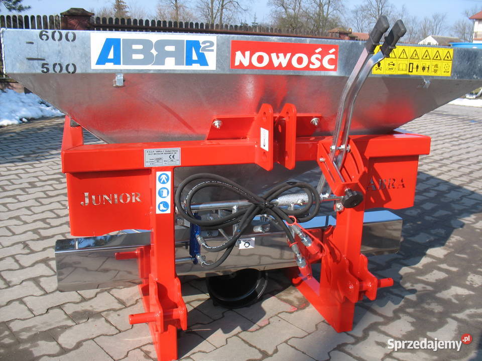 Rozsiewacz dwutalerzowy UNIOR 2 ocynk 600L sprzedam