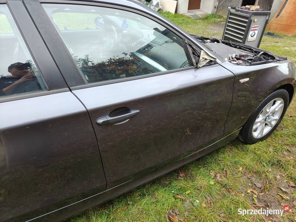 Bmw e87 drzwi przednie prawe w kolor sparkling łódzkie Aleksandrów Łódzki