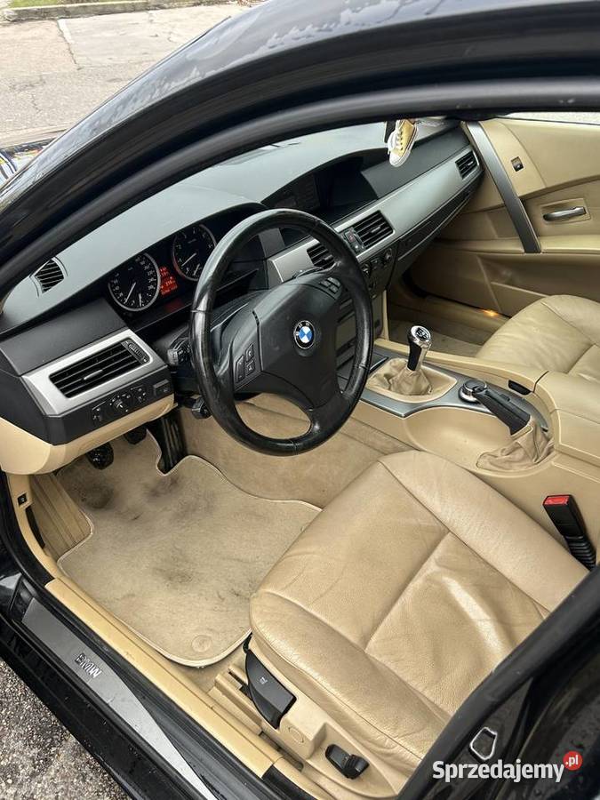 Bmw e60 benzyna gaz Białystok sprzedam
