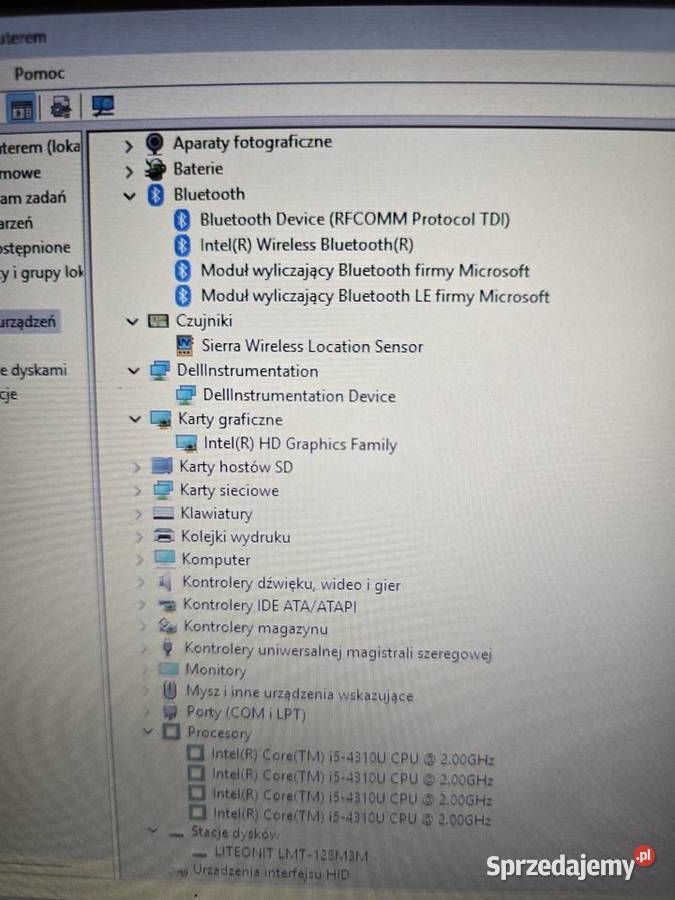 Dell Latitude E7240 HD i54310U 12GB RAM 128GB Warszawa sprzedam
