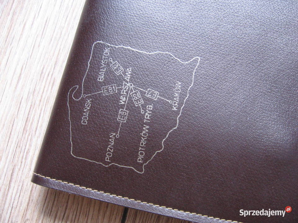 Stara mapa samochodowa Fiat Syrena Polonez Żuk Przemyśl