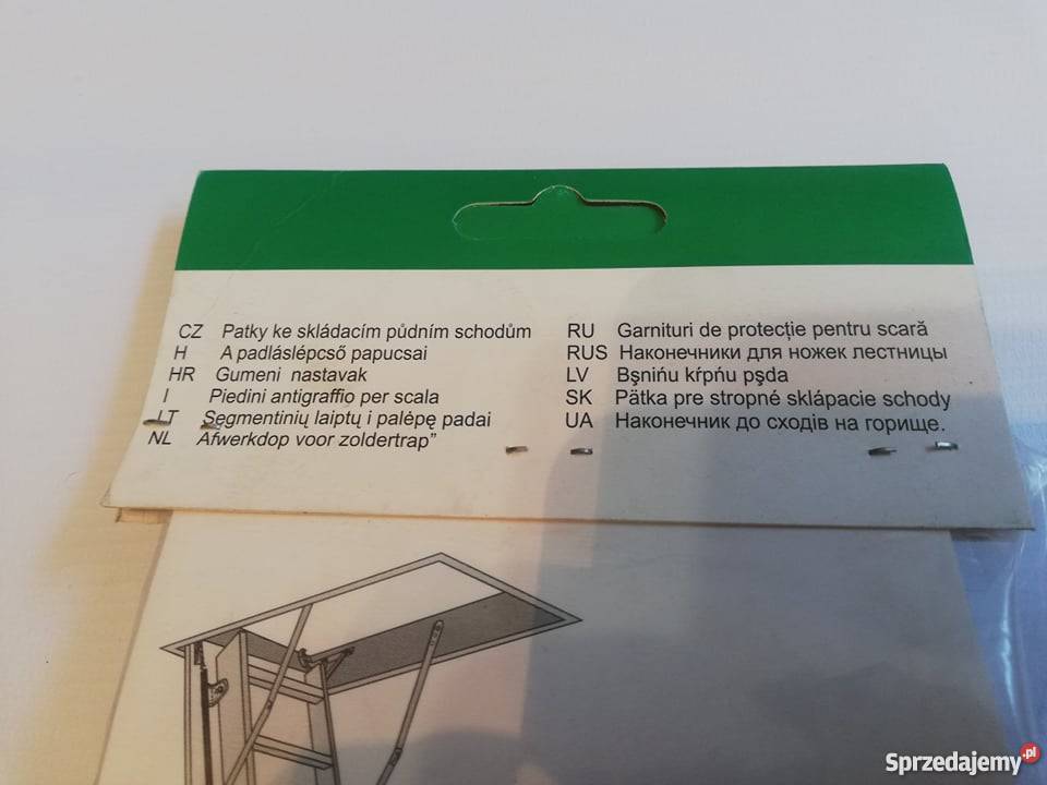 Stopki do schodów strychowych 2X FAKRO ORYGINAŁ Nowy Sącz