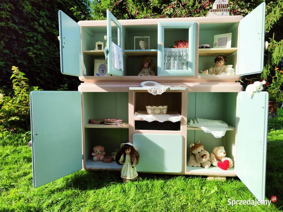 Kredens pastelowy drewniany pomocnik do kuchni podkarpackie Rzeszów