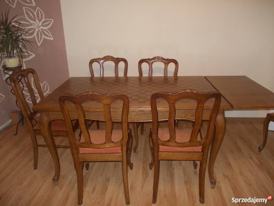 SPRZEDAM STÓŁ Z KRZESŁAMI LUDWIK XVI Rypin