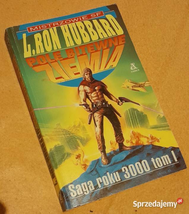 Książka Pole bitewne Ziemia LR Hubbard Warszawa