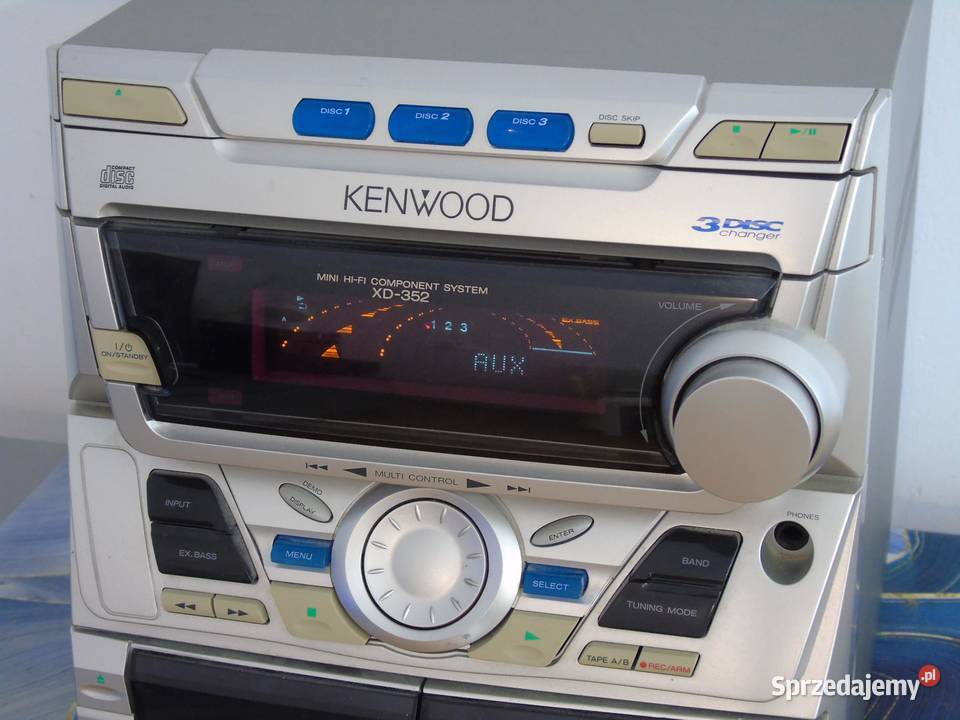 Wieża Kenwood RXD352 AUX 150 wat WYSYŁKA Jasło