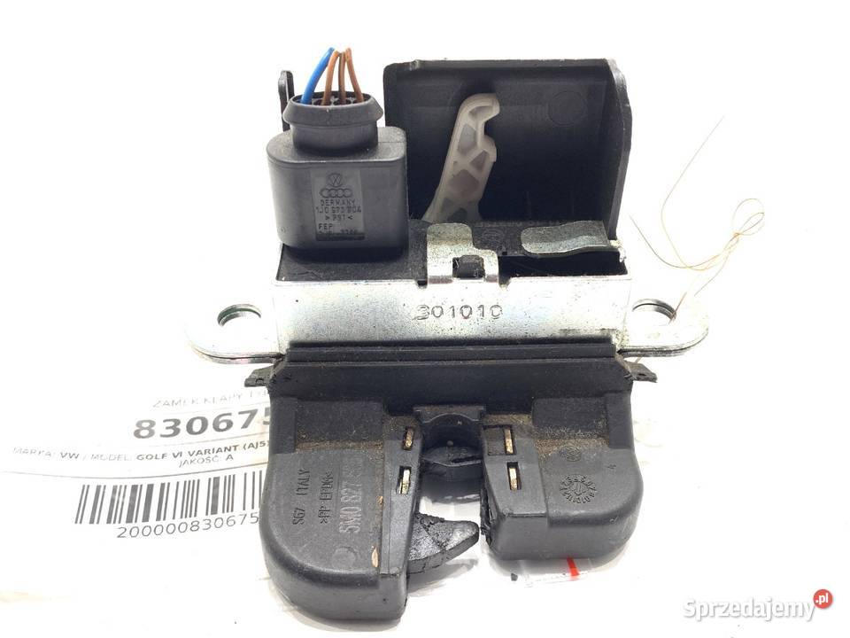 ZAMEK KLAPY TYŁ VW GOLF VI Kombi 5M0827505E 0914 sprzedam