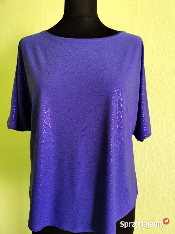 Bluzka lila rękaw kimono 46 3xl biust 120 Siedlce