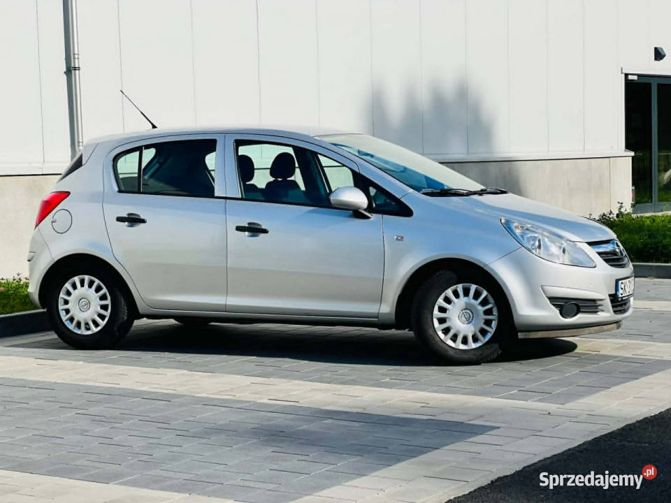 Opel Corsa Opel Corsa D 12 Benz krajowy 1 srebrny Mikołów sprzedam