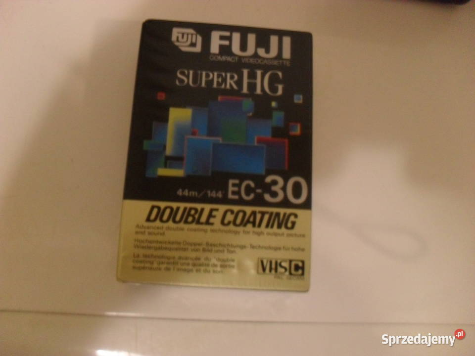 kaseta do kamery FUJI Super HG EC-30 nieotwierana