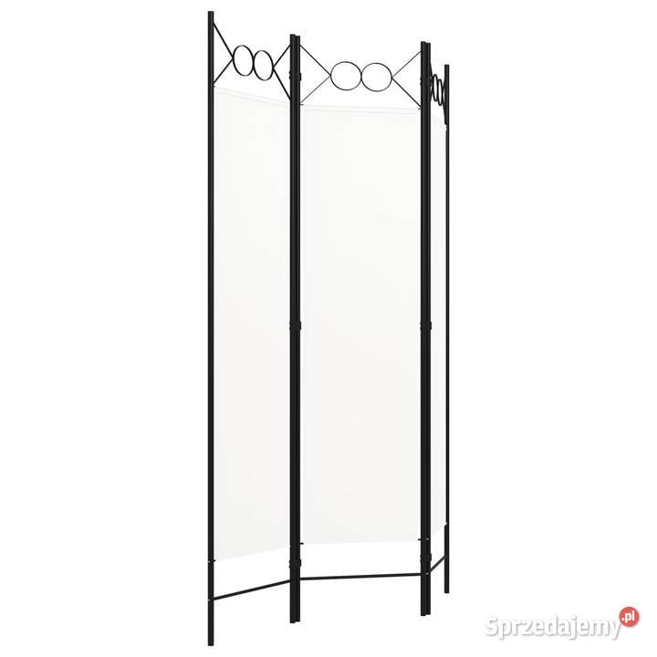 vidaXL Parawan 3panelowy biały 120 x 180 Warszawa