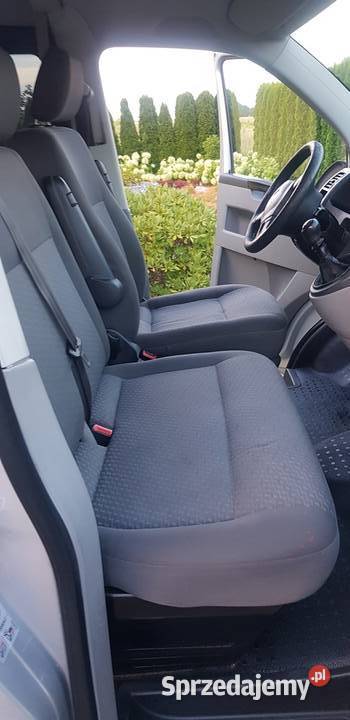 VW T5 Lift 20TDI Common Rail DOKA Long Długi srebrny Stargard