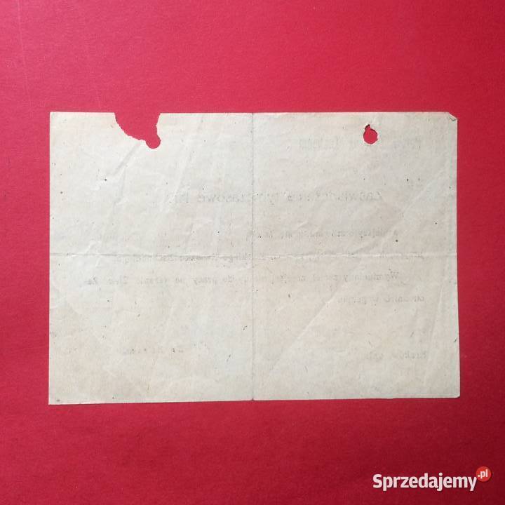 1257 Pismo o Przystąpieniu do PZZ Szczecin sprzedam