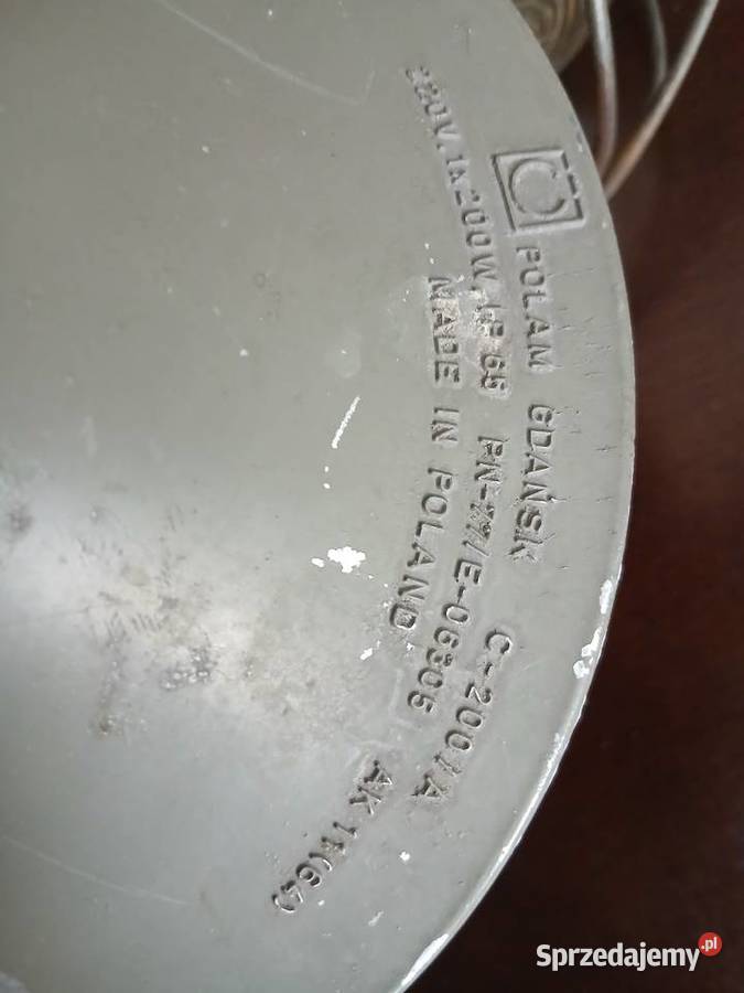 Lampa PolamGdańsk C200A Loft Industrial Design Wolbrom sprzedam