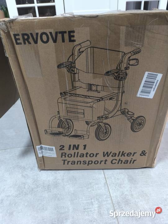Balkonik rehabilitacyjny ervovte 2w1 wózek Szprotawa
