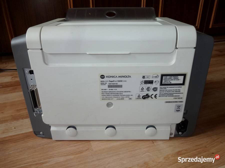 Drukarka laserowa Konica Minolta PagePro1300W USB Drukarki i skanery Szczecin